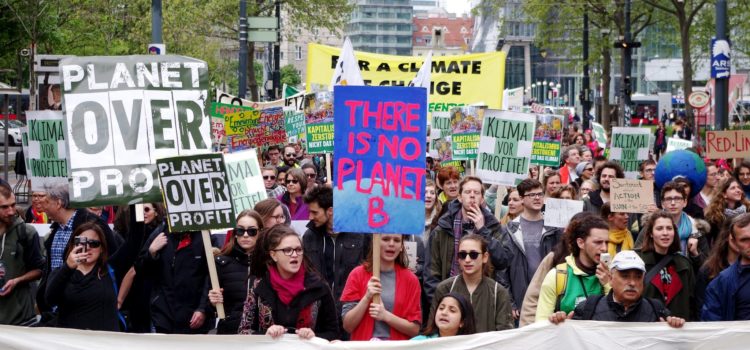 11. November, Wien: Demonstration für mehr Klimaschutz und gegen Klimawandelleugner in der Regierung