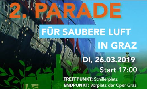 2. Parade für saubere Luft in Graz