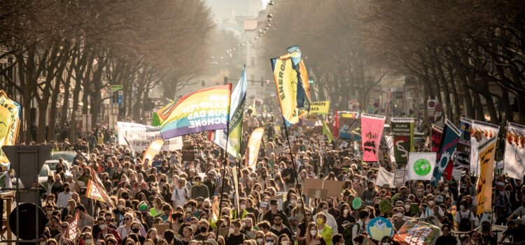 25.03. Global climate strike: There is no peace without climate justice