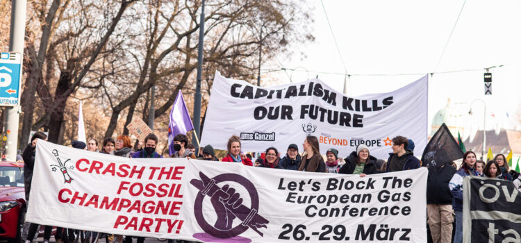 Press release: Gas conference: After climate strike, movement announces next protests